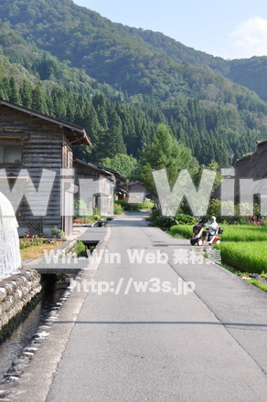 白川郷の写真素材 W-002023