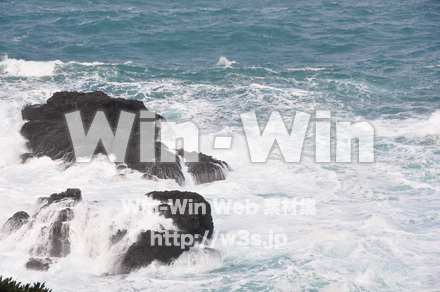 冬の日本海の写真素材 W-002653