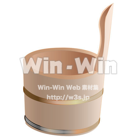 手桶のCG・イラスト素材 W-003567