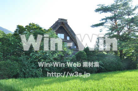 白川郷の写真素材 W-002039