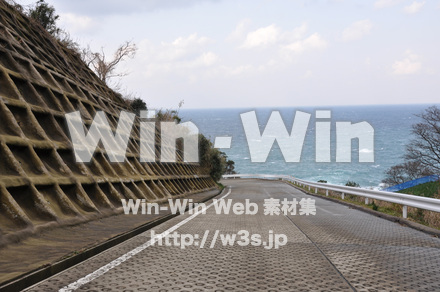 冬の日本海の写真素材 W-002644