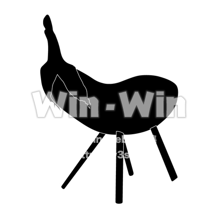 精霊馬のシルエット素材 W-005458