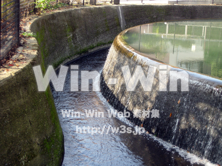 二ヶ領用水（高津区）の写真素材 W-004938