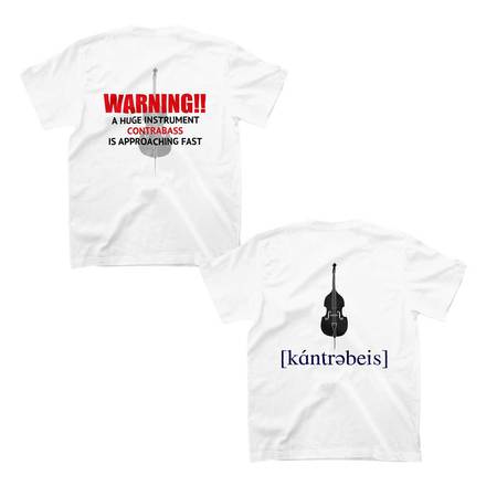 コントラバスTシャツ D-005433 のその他