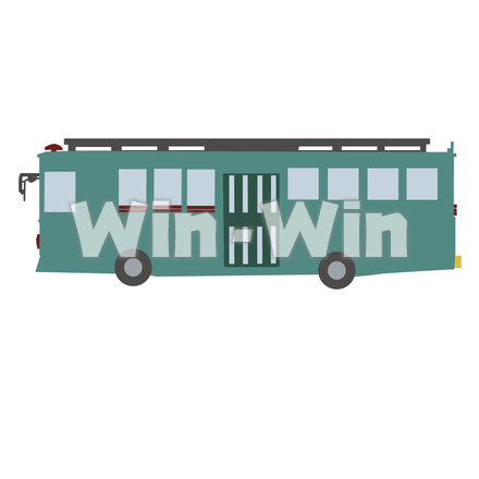 バスのCG・イラスト素材 W-005701