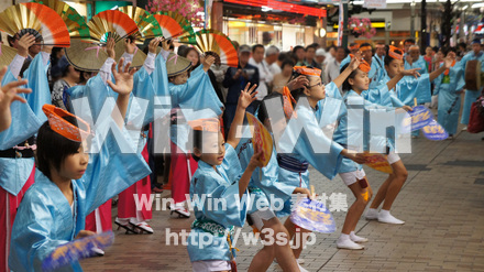 川崎阿波踊りの写真素材 W-005386