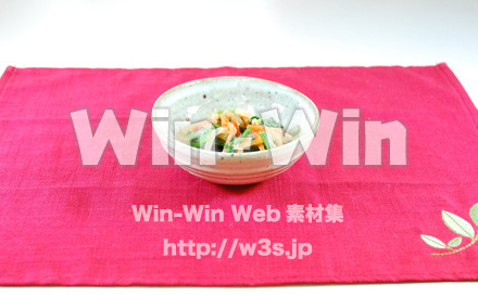 ほうれん草のごま和えの写真素材 W-004403