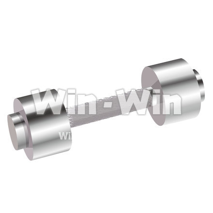 ダンベル小のCG・イラスト素材 W-005974