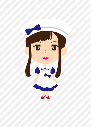 メイドのストライプ D-005357 のチラシ