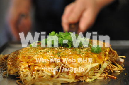 お好み焼きTOMOTOMOの写真素材 W-004370