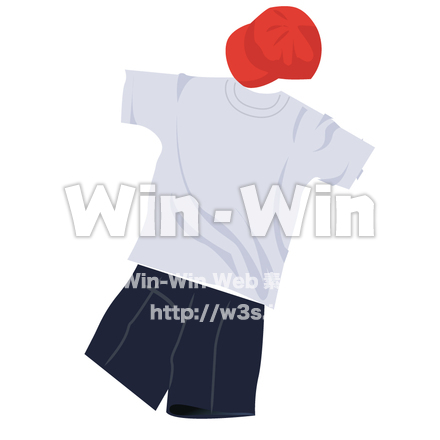 体育着のCG・イラスト素材 W-005522