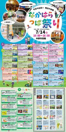 なかはらっぱ祭り看板 D-005536 のその他