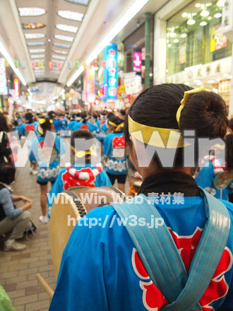 川崎阿波踊りの写真素材 W-005295