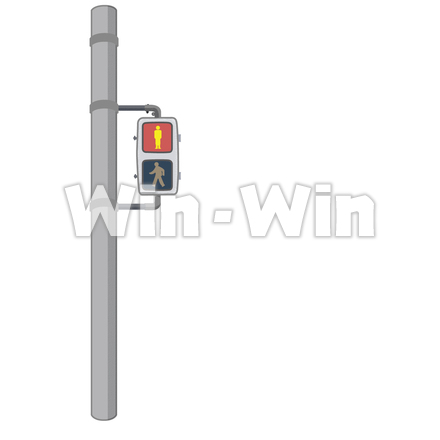 赤信号のCG・イラスト素材 W-005723