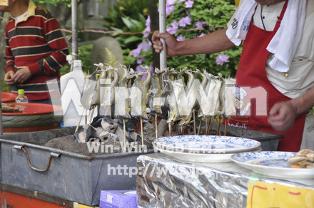 鮎の塩焼きの写真素材 W-005146