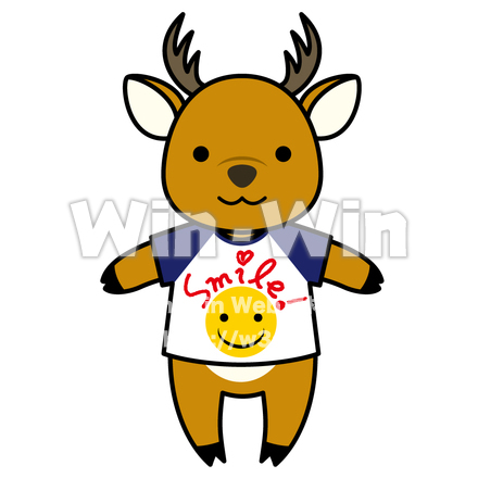 シカのCG・イラスト素材 W-005020