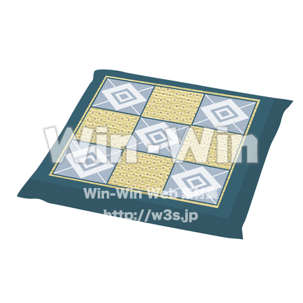 座布団のCG・イラスト素材 W-005613