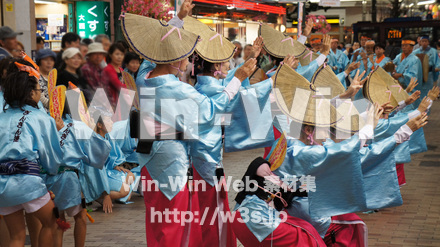 川崎阿波踊りの写真素材 W-005387