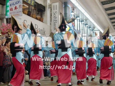 川崎阿波踊りの写真素材 W-005326