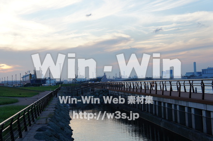 東扇島公園の写真素材 W-004192