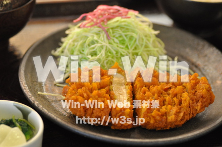 ロースカツの写真素材 W-004092