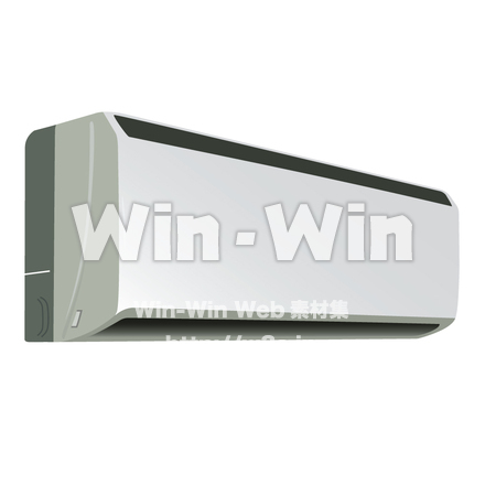 エアコンのCG・イラスト素材 W-005675