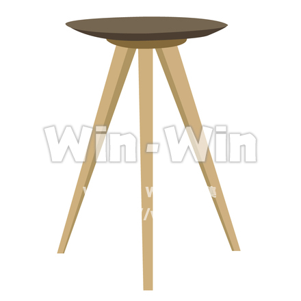 椅子のCG・イラスト素材 W-004719