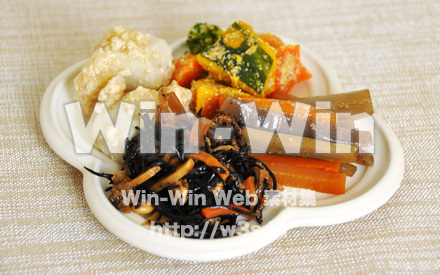 惣菜盛り合わせの写真素材 W-004550