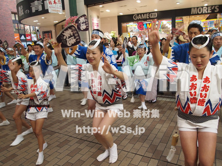 川崎阿波踊りの写真素材 W-005296