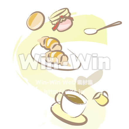 カフェのCG・イラスト素材 W-005756