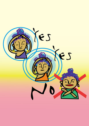 ことわざシール「仏の顔も三度」 D-004243 のその他