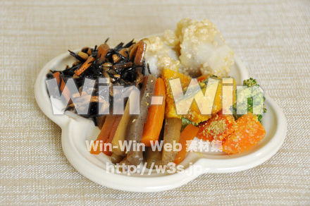 惣菜盛り合わせの写真素材 W-004549