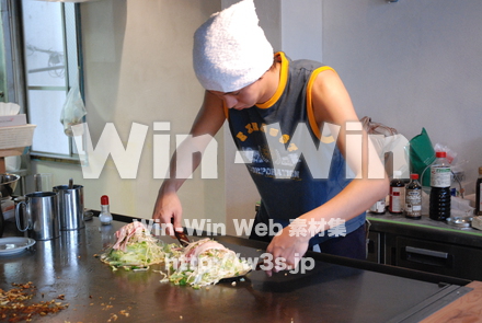 お好み焼きTOMOTOMOの写真素材 W-004502