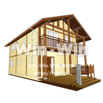 家のCG・イラスト素材 W-004675