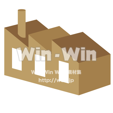 工場のCG・イラスト素材 W-005775