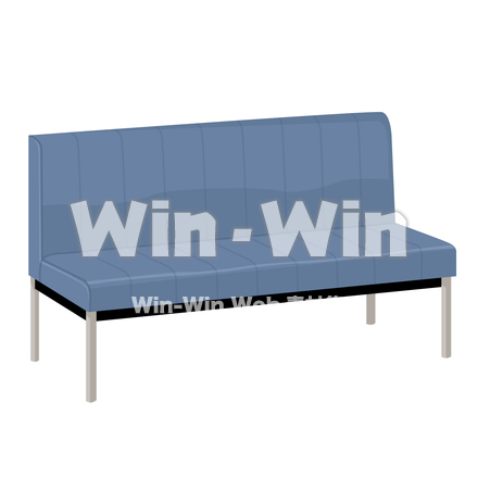 待ち合い室のイスのCG・イラスト素材 W-005640