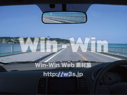 車内の写真素材 W-005985