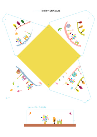 北欧風のプレゼントBox D-005549 のその他
