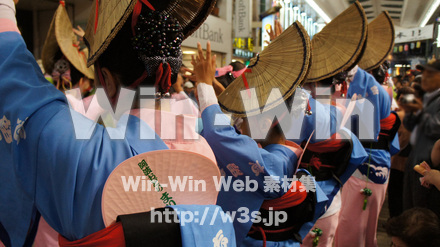 川崎阿波踊りの写真素材 W-005379