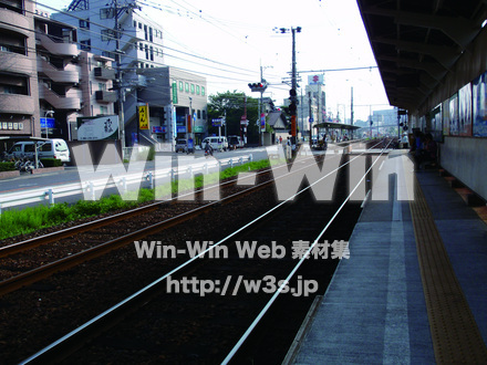 線路の写真素材 W-005135