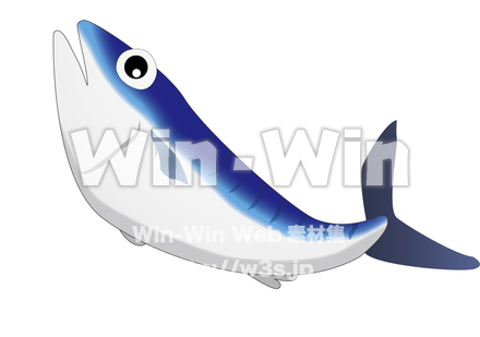 鯖のCG・イラスト素材 W-005787