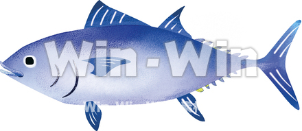 鮪のCG・イラスト素材 W-005785