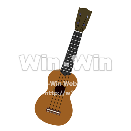 ウクレレのCG・イラスト素材 W-005544