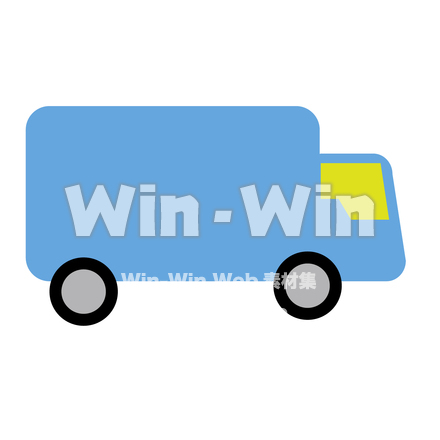 トラックのCG・イラスト素材 W-005700