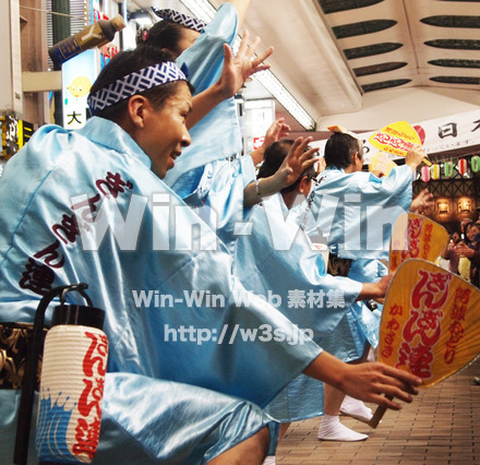 川崎阿波踊りの写真素材 W-005294