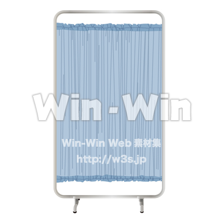 間仕切りのCG・イラスト素材 W-005629