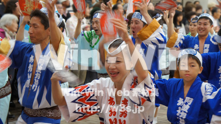 川崎阿波踊りの写真素材 W-005378