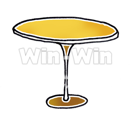 テーブルのCG・イラスト素材 W-005732