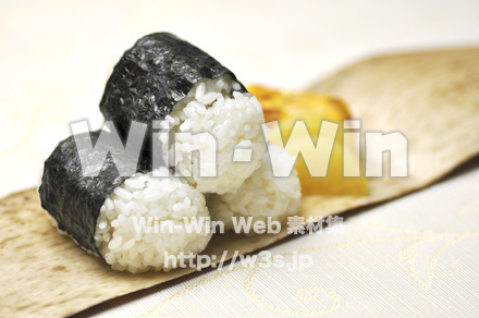 おにぎりの写真素材 W-004591