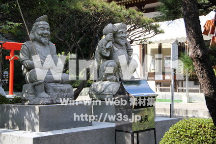 琴平神社_大黒様、戎様の写真素材 W-004755
